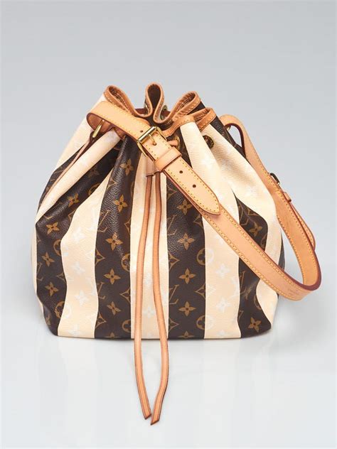 louis vuitton rayures petit noe bag